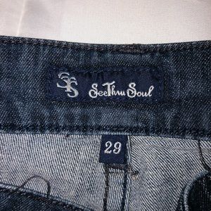 See Thru Soul Jeans